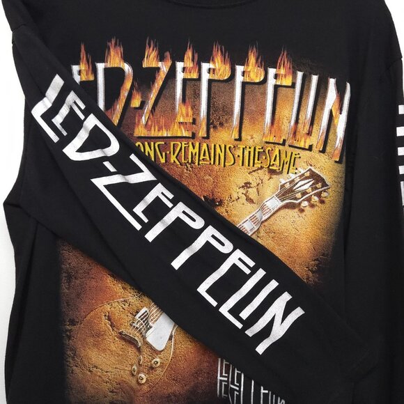 Led Zeppelin Graphic Band Long Sleeve T Shirt The Song Remains the Same Size L - Picture 3 of 9